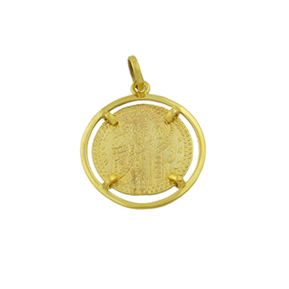 CHRISTIAN CHARMS Amulet Hand Made SENZIO Collection K9 Yellow Gold 01-093.K9