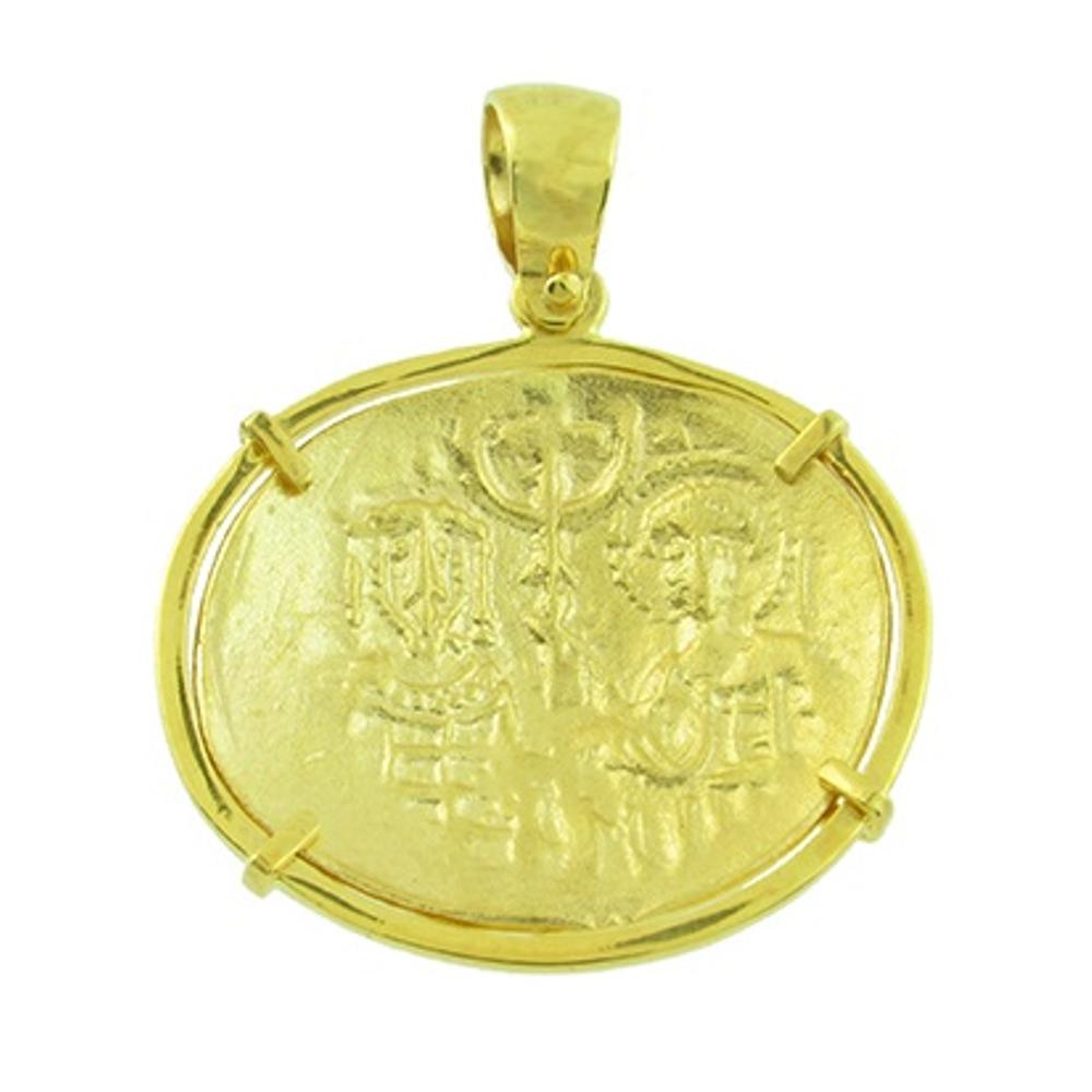 CHRISTIAN CHARMS Amulet Hand Made SENZIO Collection K9 Yellow Gold 01-251.K9