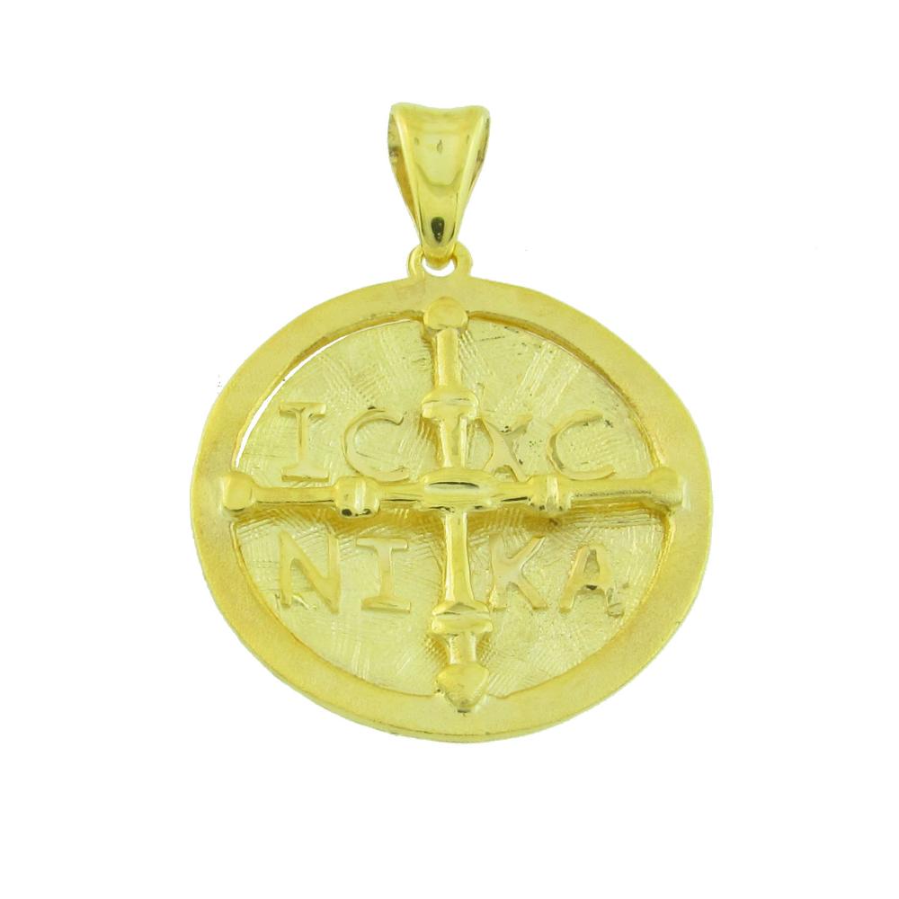 CHRISTIAN CHARMS Amulet Hand Made SENZIO Collection K9 Yellow Gold 01-579.K9