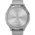 GARMIN Vivomove 3 Hybrid Smartwatch 44mm Silver Stainless Steel Bezel With Powder Grey Case And Silicone Band 010-02239-20-1