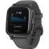 GARMIN Venu Sq Smartwatch 40.6 X 37mm Slate Aluminium Bezel with Shadow Grey Case and Silicone Band 010-02427-10-5