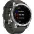 GARMIN Epix Smartwatch 47mm Silver Stainless Steel with Slate Grey Band 010-02582-01-5
