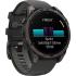 GARMIN Fenix 8 Amoled Carbon Gray DLC Titanium Edition 47mm with Black/Pebble Gray Silicone Strap 010-02904-21 - 1