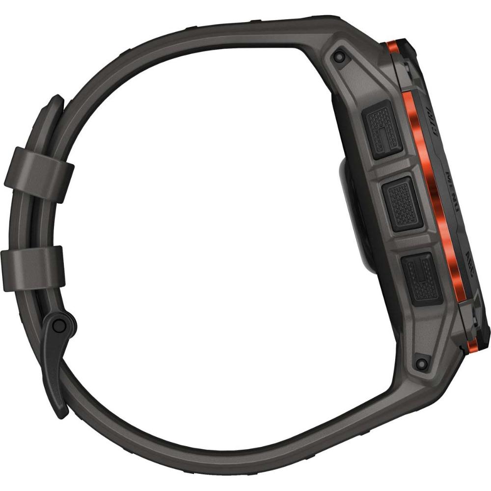 GARMIN Instict 3 SOLAR 50mm Black with Charcoal Silicone Band 010-02935-00 - 6