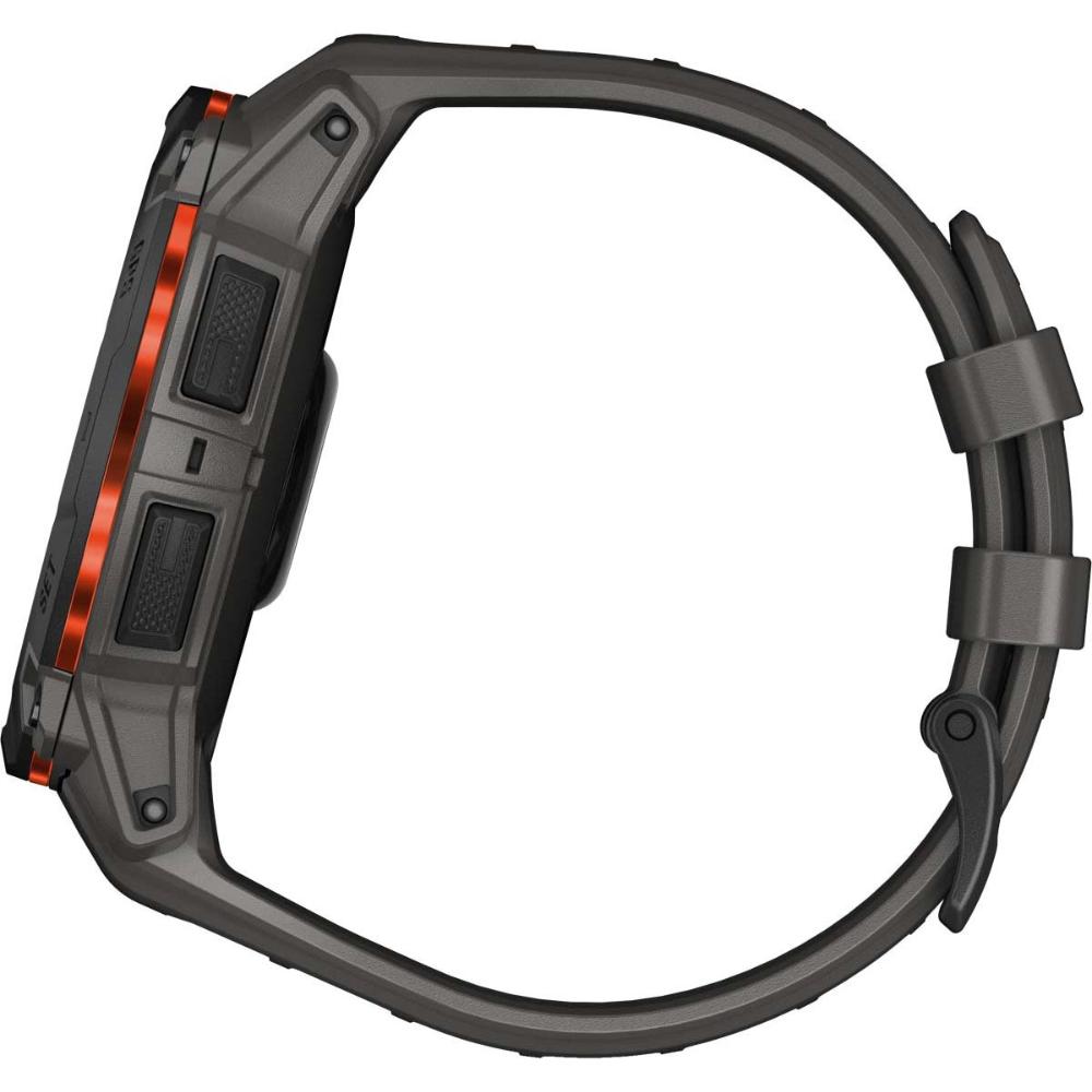 GARMIN Instict 3 SOLAR 50mm Black with Charcoal Silicone Band 010-02935-00 - 7