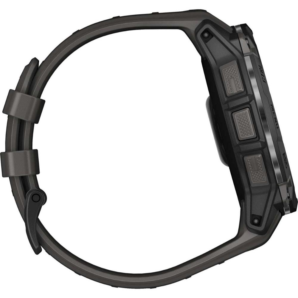 GARMIN Instict 3 AMOLED 50mm Black with Charcoal Silicone Band 010-03020-00 - 6