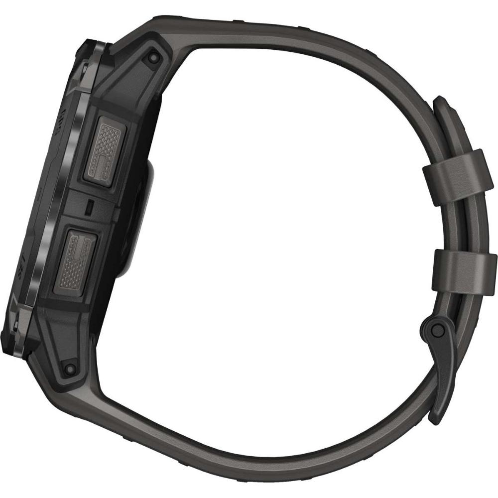 GARMIN Instict 3 AMOLED 50mm Black with Charcoal Silicone Band 010-03020-00 - 7