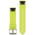 GARMIN QuickFit Bands (20 mm) Amp Yellow Silicone with Stainless Hardware 010-12491-13 - 1