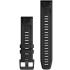 GARMIN QuickFit Bands (22 mm) Slate Gray Silicone with Slate Hardware 010-12863-00 - 1