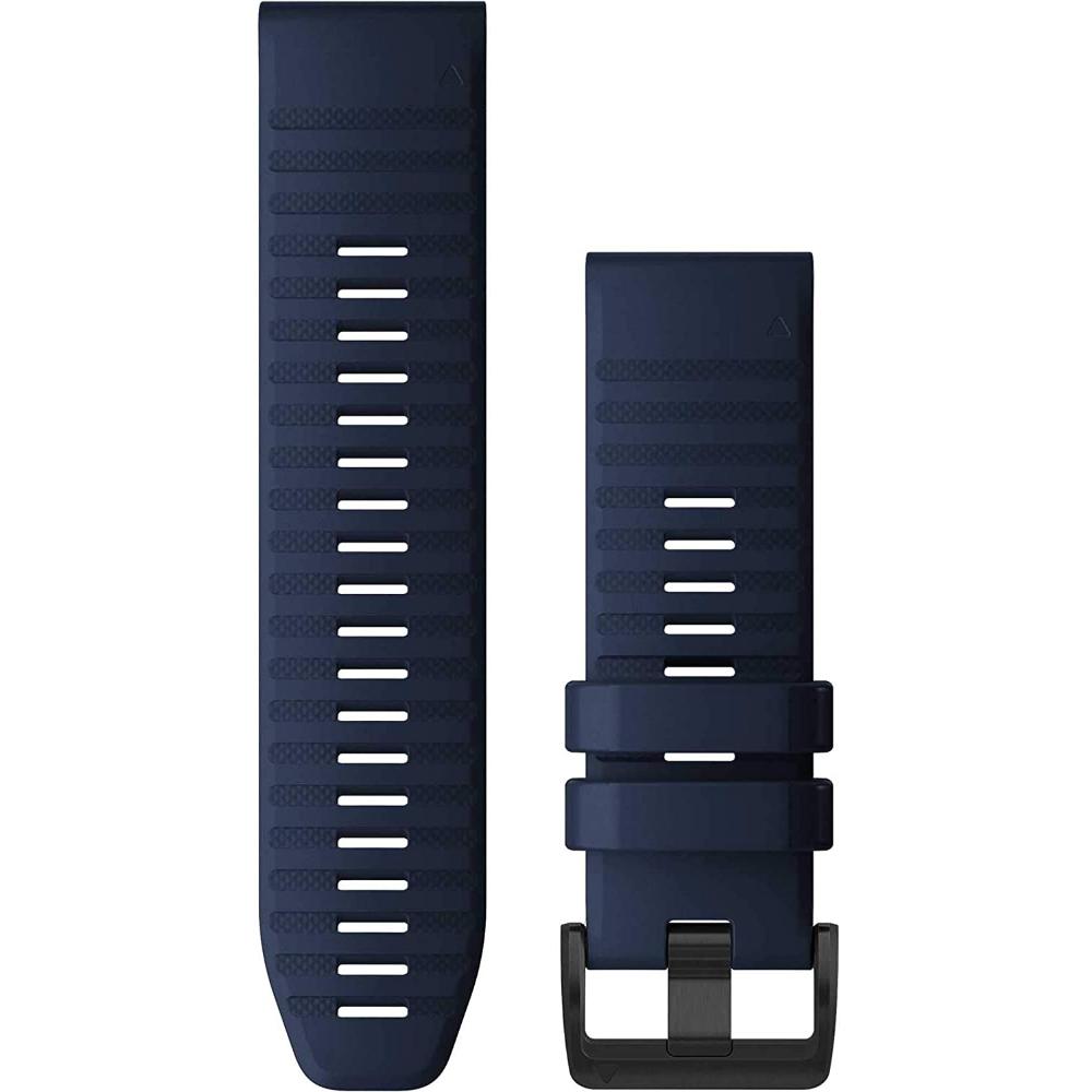 GARMIN QuickFit Bands (26 mm) Captain Blue Silicone with Slate Hardware 010-12864-22