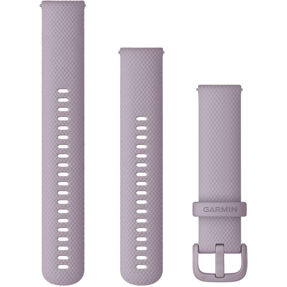 GARMIN Quick Release Bands (20 mm) Orchid Silicone with Hardware 010-13021-02