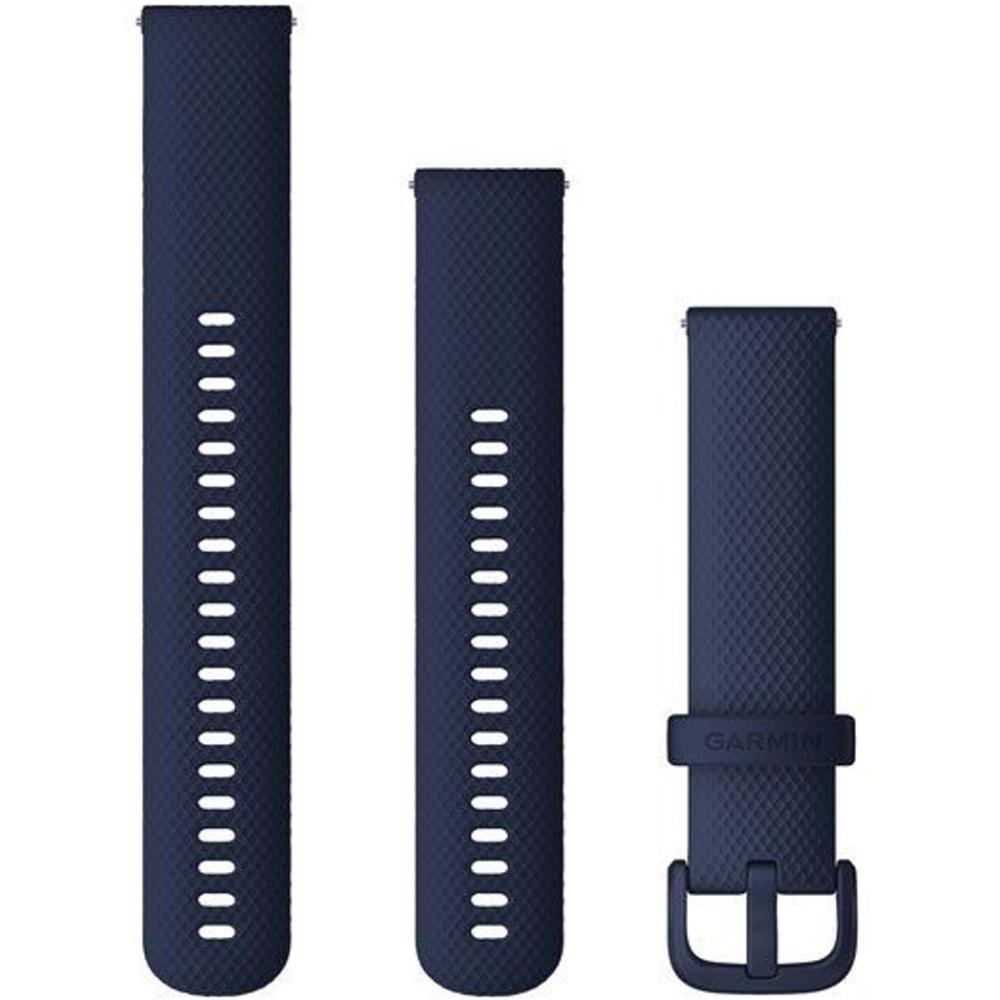 GARMIN Quick Release Bands (20 mm)  Navy Silicone with Hardware 010-13021-05