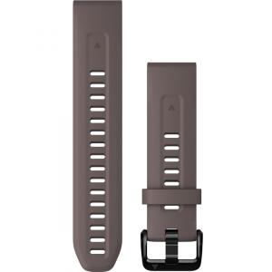 GARMIN QuickFit Bands (20mm) Shale Gray Silicone with Slate Hardware 010-13102-10 - 19779