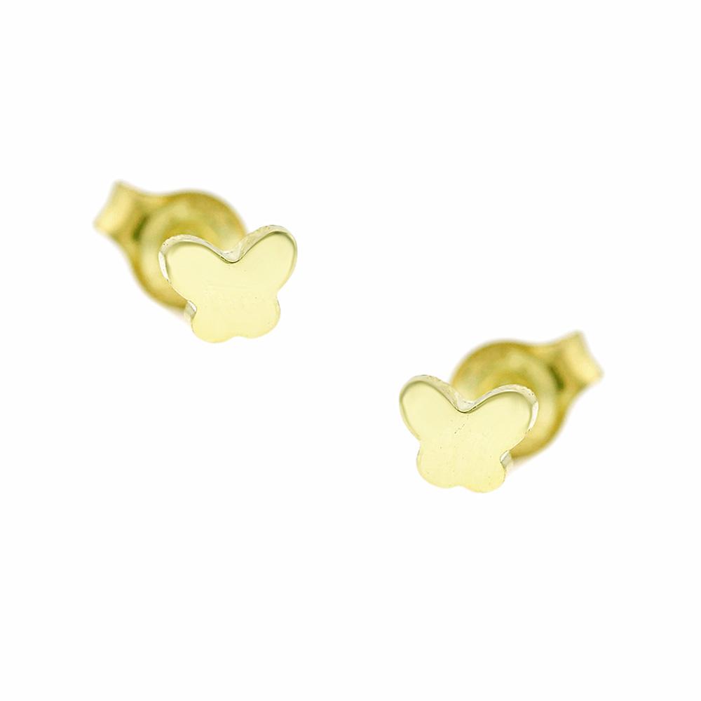 EARRINGS Butterflies 9K Yellow Gold 3SOU.01.316SK