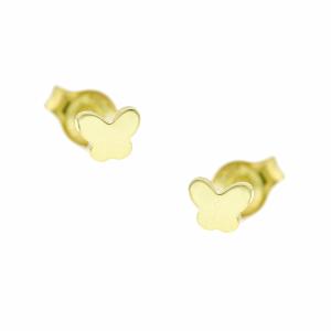 EARRINGS Butterflies 9K Yellow Gold 3SOU.01.316SK - 14477