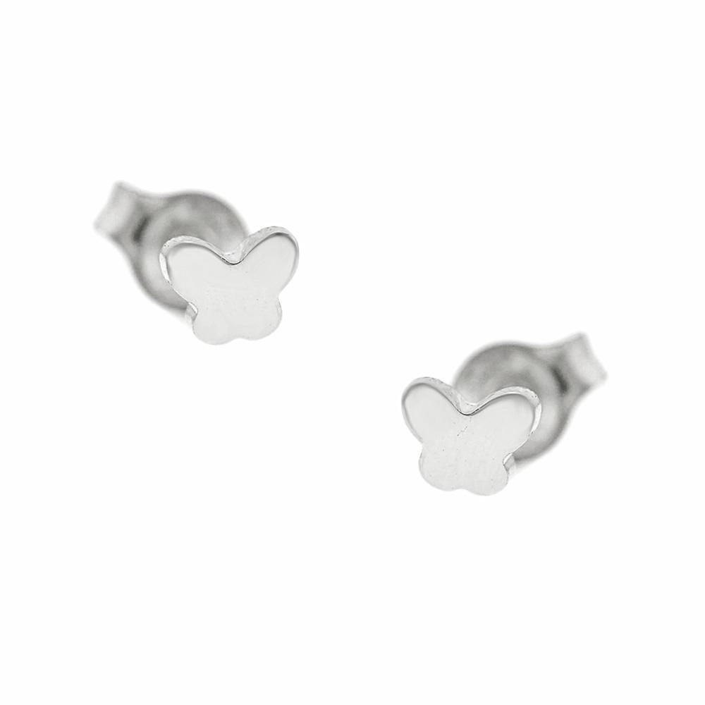 EARRINGS Butterflies 9K White Gold  3SOU.01.316LSK