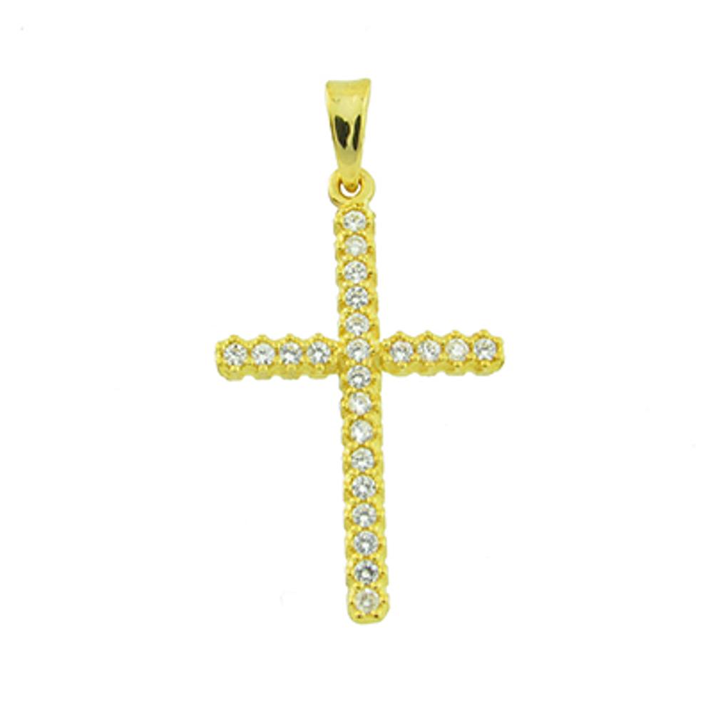 CROSS SENZIO Collection K9 Yellow Gold with Zircon Stones 06.945.K9