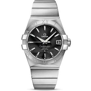OMEGA Constellation Co-Axial Chronometer 38mm Silver Stainless Steel Bracelet 12310382101001 - 7610