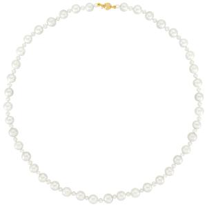 NECKLACE SENZIO with Pearls in 14K Yellow Gold 124007CN1019 - 14946