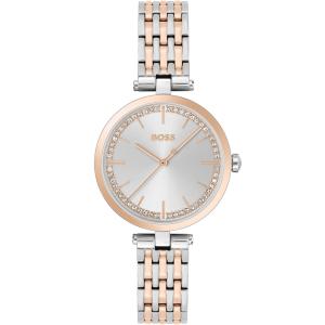 HUGO BOSS Essena 32mm Silver & Rose Gold Stainless Steel Bracelet 1502706 - 33348