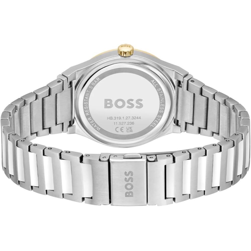 BOSS Candor Silver Dial 35mm Silver Stainless Steel Bracelet 1502734