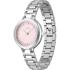 BOSS Sena Lady's Pink Dial 34mm Silver Stainless Steel Bracelet 1502757 - 1