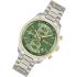 BOSS Grand Tour Multifunction Green Dial 38mm Two Tone Gold Stainless Steel Bracelet 1502766 - 1