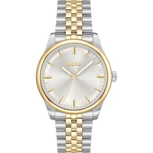 BOSS Graceful Silver Dial 36mm Two Tone Gold Stainless Steel Bracelet 1502779 - 48346