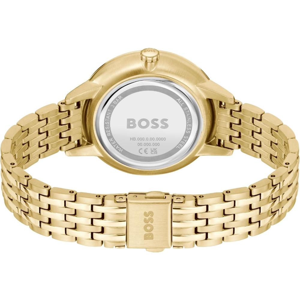 BOSS Symphony Multifunction Gold Dial 38mm Gold Stainless Steel Bracelet 1502782