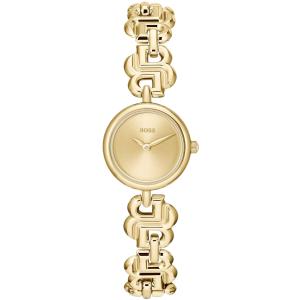 BOSS Double B Gold Dial 23mm Gold Stainless Steel Bracelet 1502794 - 55668