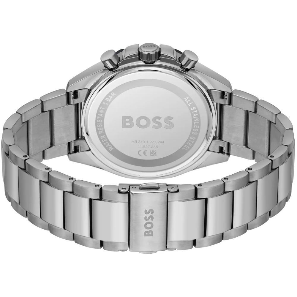 HUGO BOSS Cloud Chronograph 42.8mm Silver Stainless Steel Bracelet 1514015