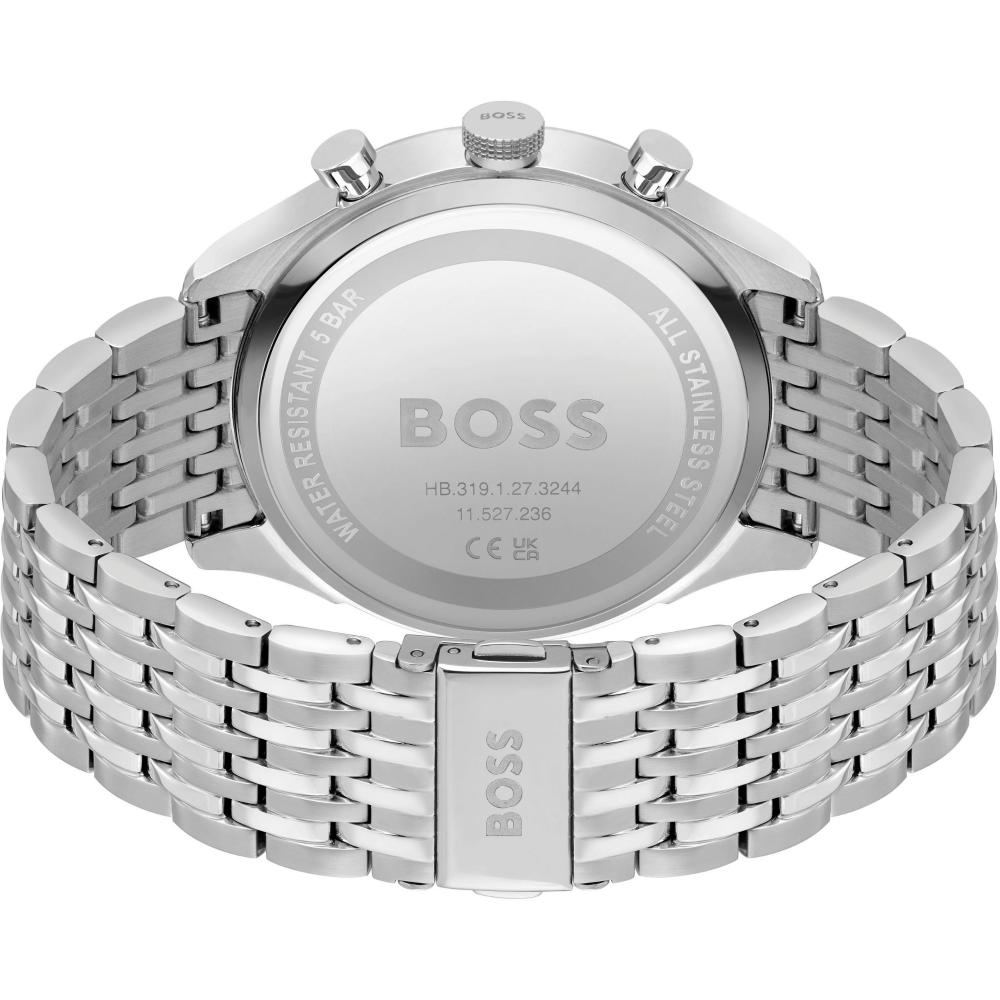 BOSS Gregor Chronograph 45mm Silver Stainless Steel Bracelet 1514082