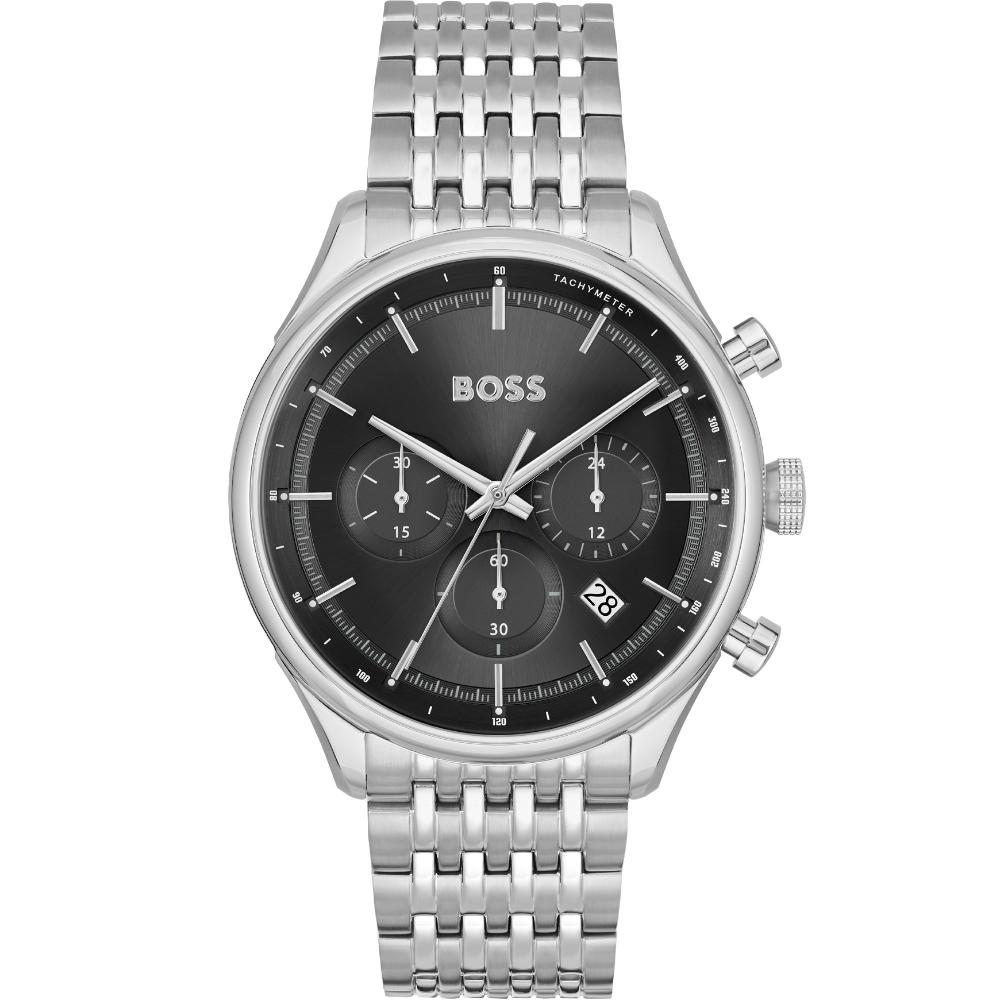 BOSS Gregor Chronograph 45mm Silver Stainless Steel Bracelet 1514082