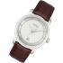 BOSS Principle White Dial 41mm Silver Stainless Steel Brown Leather Strap 1514114 - 1