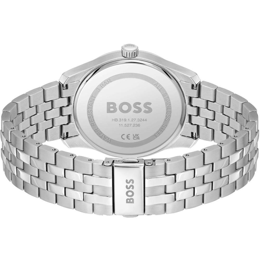 BOSS Principle Gray Dial 41mm Silver Stainless Steel Bracelet 1514116