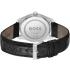 BOSS Principle Black Dial 41mm Silver Stainless Steel Black Leather Strap 1514122 - 2
