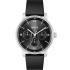 BOSS Contender Multifunction Black Dial 44mm Silver Stainless Steel Black Leather Strap 1514125 - 0