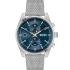 BOSS Skytraveller Chronograph Blue Dial 44mm Silver Stainless Steel Milanese Bracelet 1514149 - 0