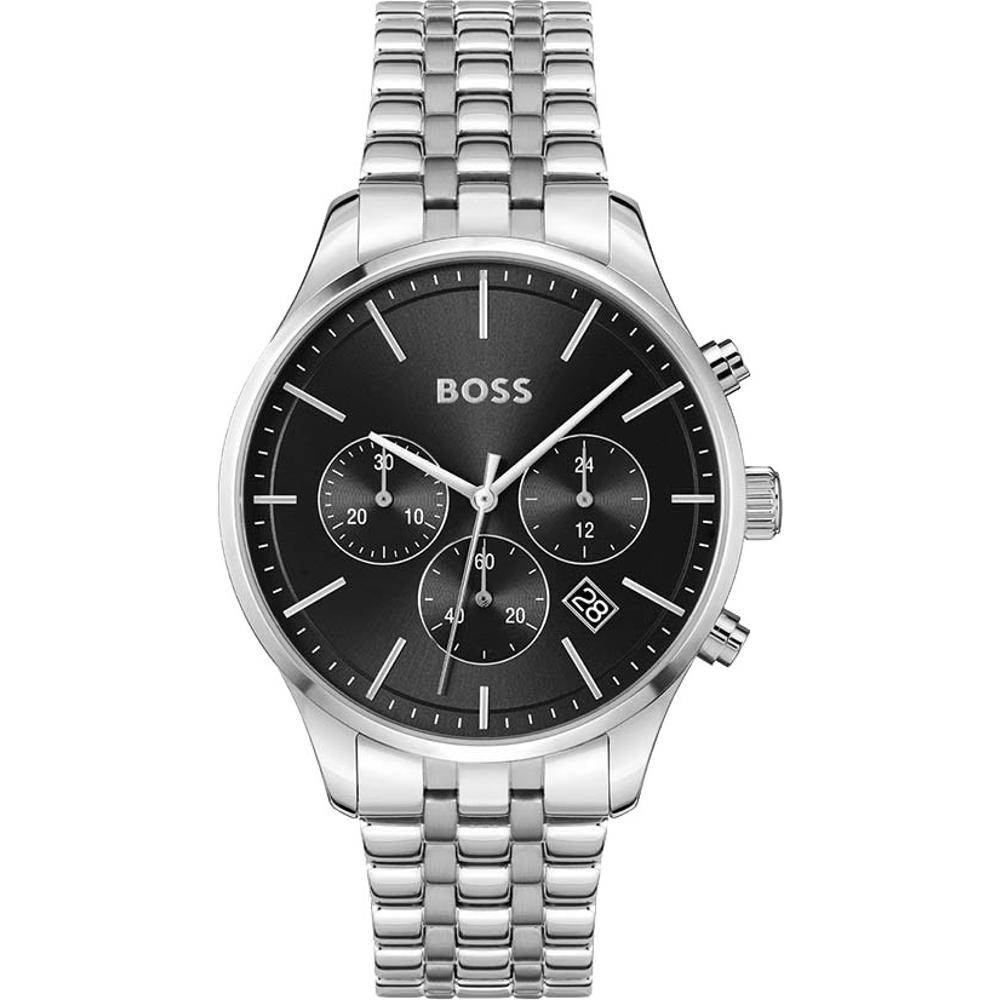 BOSS Avery Chronograph Black Dial 42mm Silver Stainless Steel Bracelet 1514157