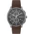 BOSS Peak 2.0 Chronograph Grey Dial 45mm Grey Stainless Steel Brown Leather Strap 1514187 - 0