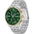 BOSS Skytraveler Chronograph Green Dial 44mm Silver Stainless Steel Bracelet 1514195 - 2