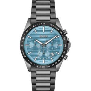 BOSS Strike Chronograph Blue Dial 41mm Black Stainless Steel Bracelet 1514242 - 55661