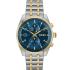 BOSS Skytraveller Chronograph Blue Dial 41mm Two Tone Gold Stainless Steel Bracelet 1514247 - 0