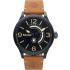 TIMBERLAND Hollace Multifunction 45mm Black Stainless Steel Brown Leather Strap 15419JSB.02 - 0