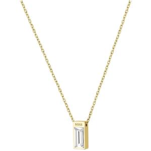 BOSS Jewelry Clia Necklace with Crystal Gold Stainless Steel 1580409 - 33415