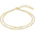 BOSS Jewelry Bracelet Crystals Gold Stainless Steel 1580450 - 0