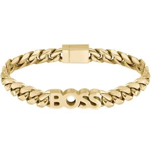 BOSS Jewelry For Him Bracelet Gold Stainless Steel 1580505M - 36603