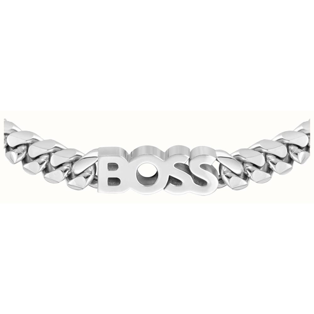 BOSS Jewelry For Him Bracelet Silver Stainless Steel 1580513M