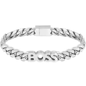 BOSS Jewelry For Him Bracelet Silver Stainless Steel 1580513M - 36595