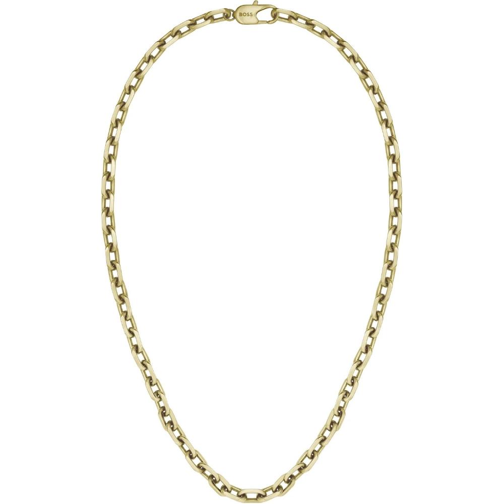 BOSS Jewelry Necklace Gold Stainless Steel 1580534